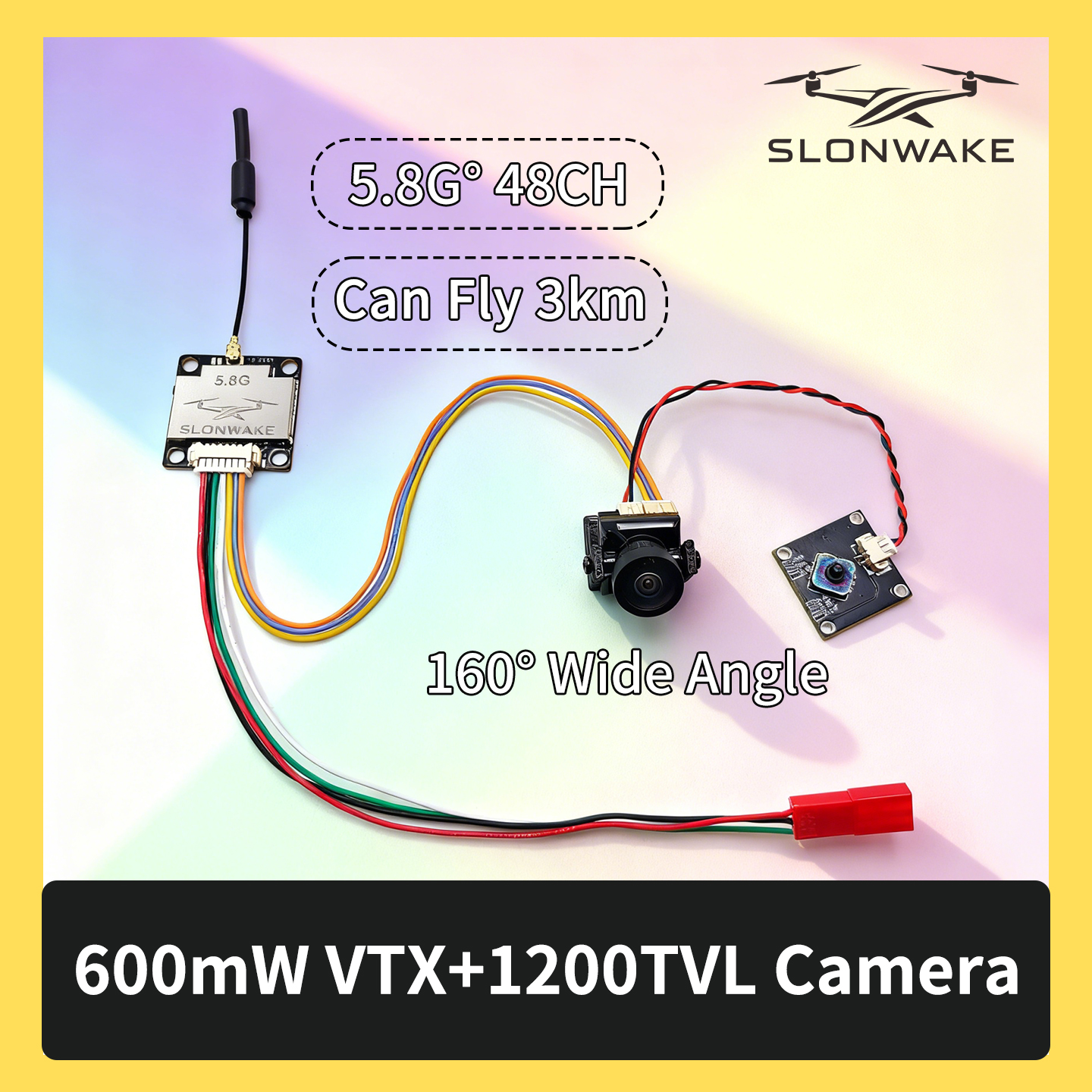 Drone Rc Controller - SLONWAKE 5.8G 600mW 7-24V FPV Video