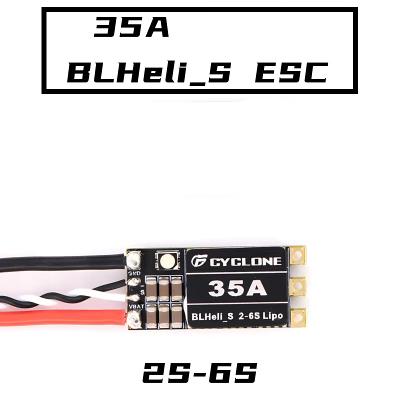 Drone With Rc Controller - Cyclone 35A BLHeli_S ESC - High-Speed