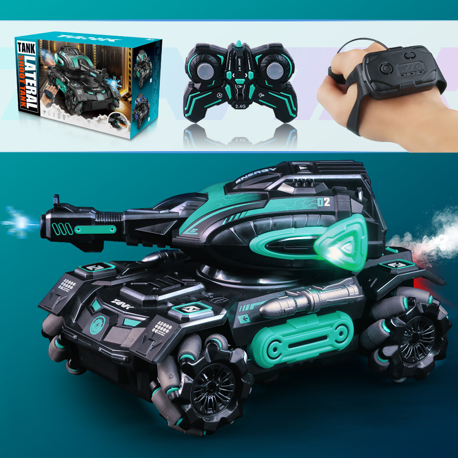 Drone Kf Rc - RC spray car 2.4G four-wheel stunt