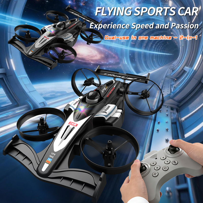 Rc Drone And Flying Car - 2 in 1 RC Drone Car