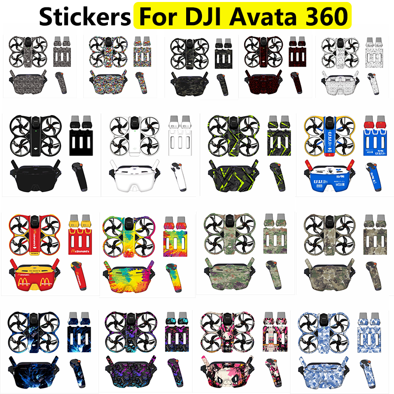 Drone Dji Rc 3 - For DJI AVATA 360 Drone Sticker