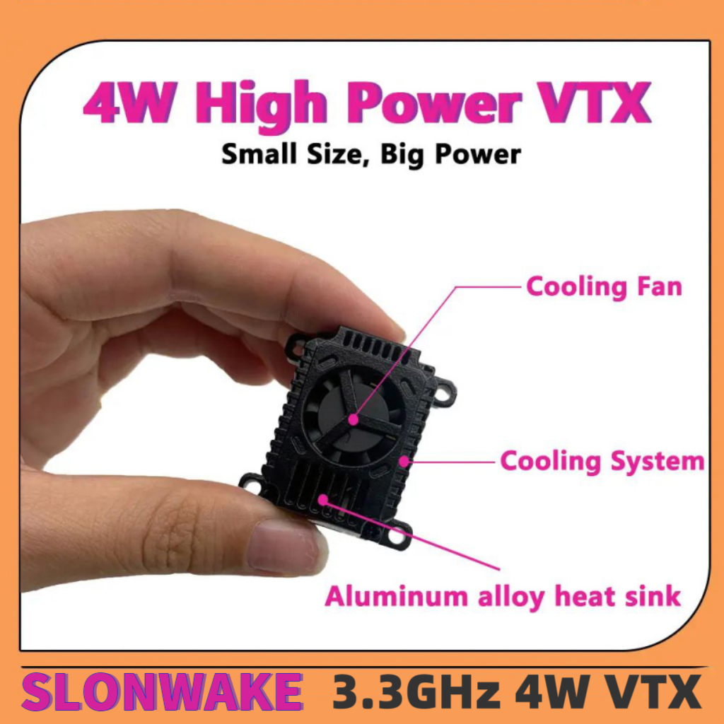 SLONWAKE FPV 3.3G 16CH 4000mW  – Drone With Rc Controller Bewertung und Preis