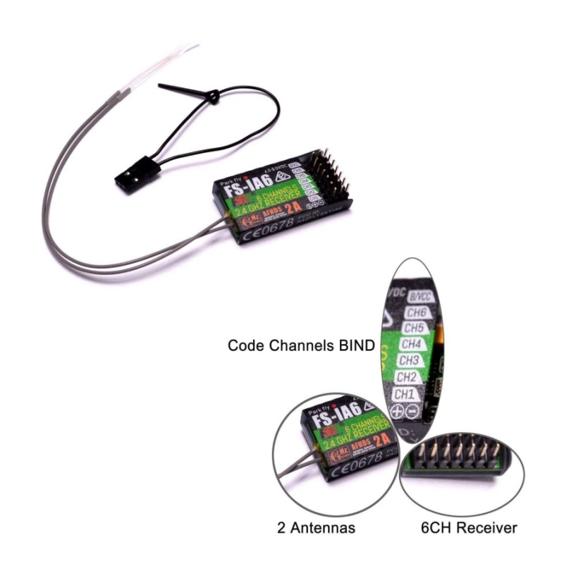 Flysky FS-IA6 Receiver 6CH Dua – Drone Rc Battery Bewertung und Preis
