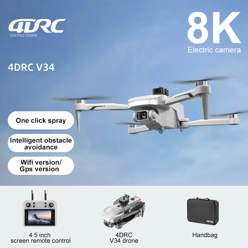2025 New V34 Drone 8K Camera P – Drone Rc Team City Bewertung und Preis