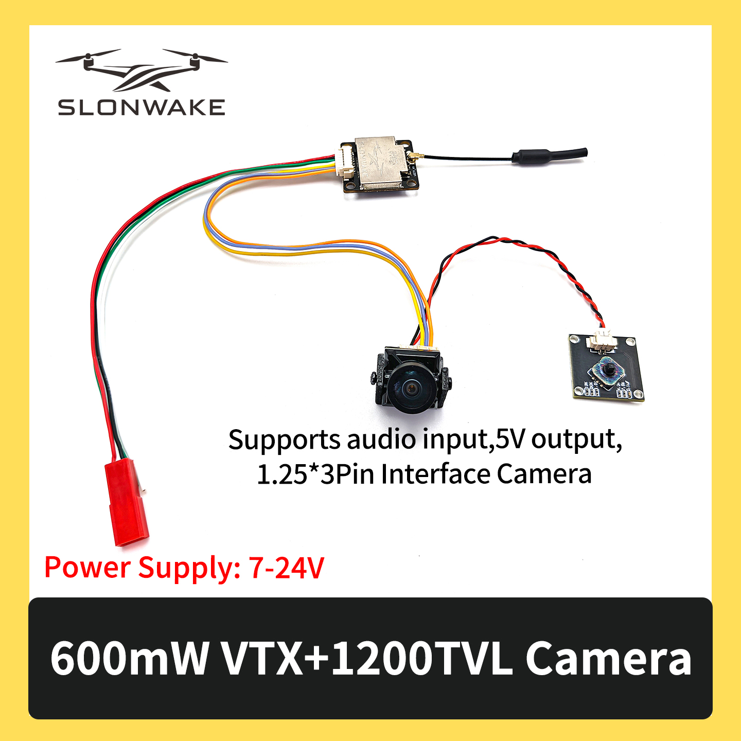 SLONWAKE 5.8G 600mW 7-24V FPV  – Drone Rc Controller Bewertung und Preis