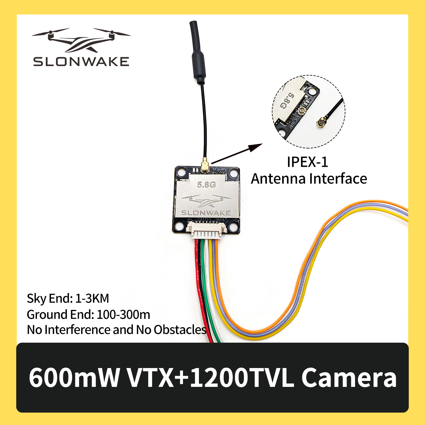 SLONWAKE 5.8G 600mW 7-24V FPV  – Drone Rc Controller Bewertung und Preis