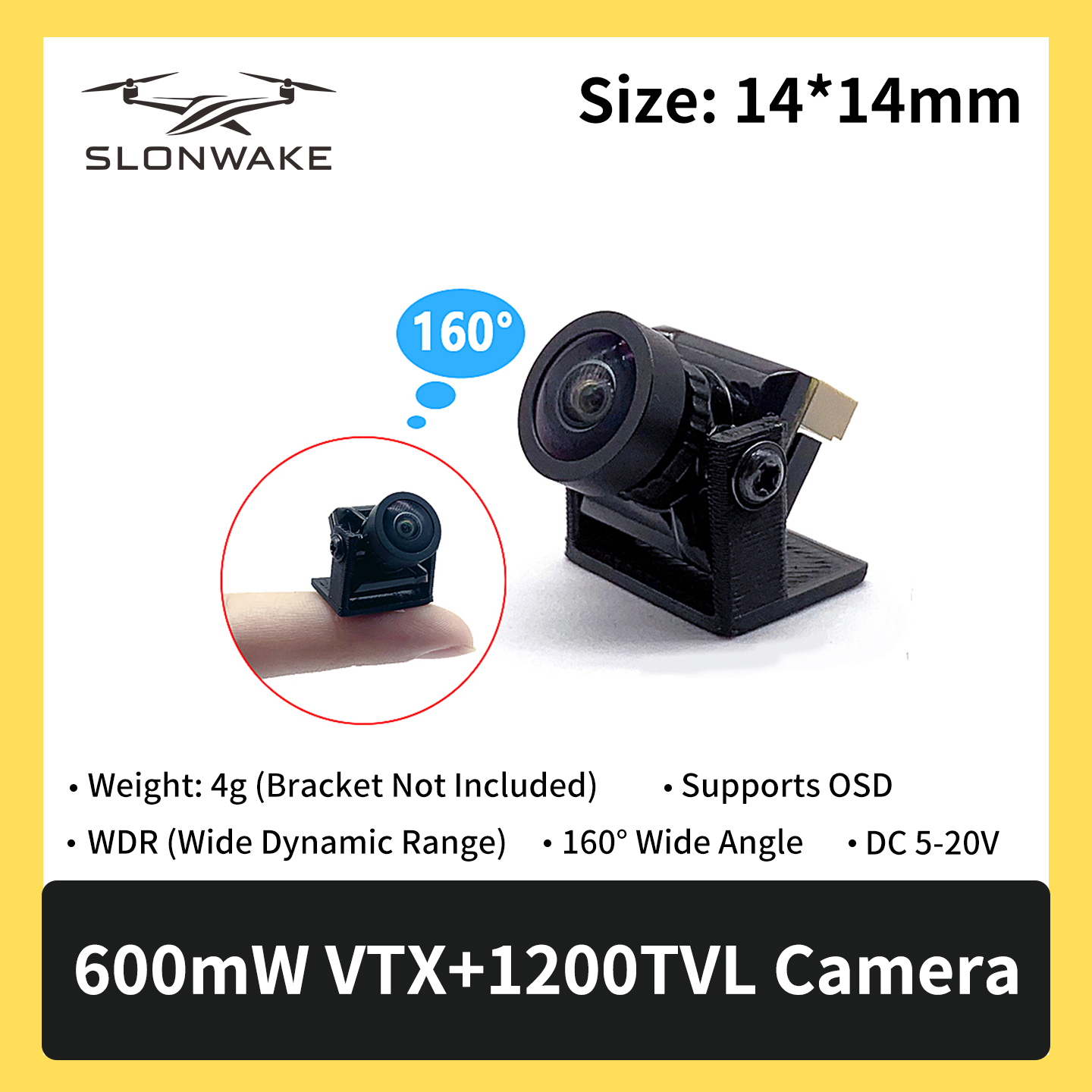 SLONWAKE 5.8G 600mW 7-24V FPV  – Drone Rc Controller Bewertung und Preis