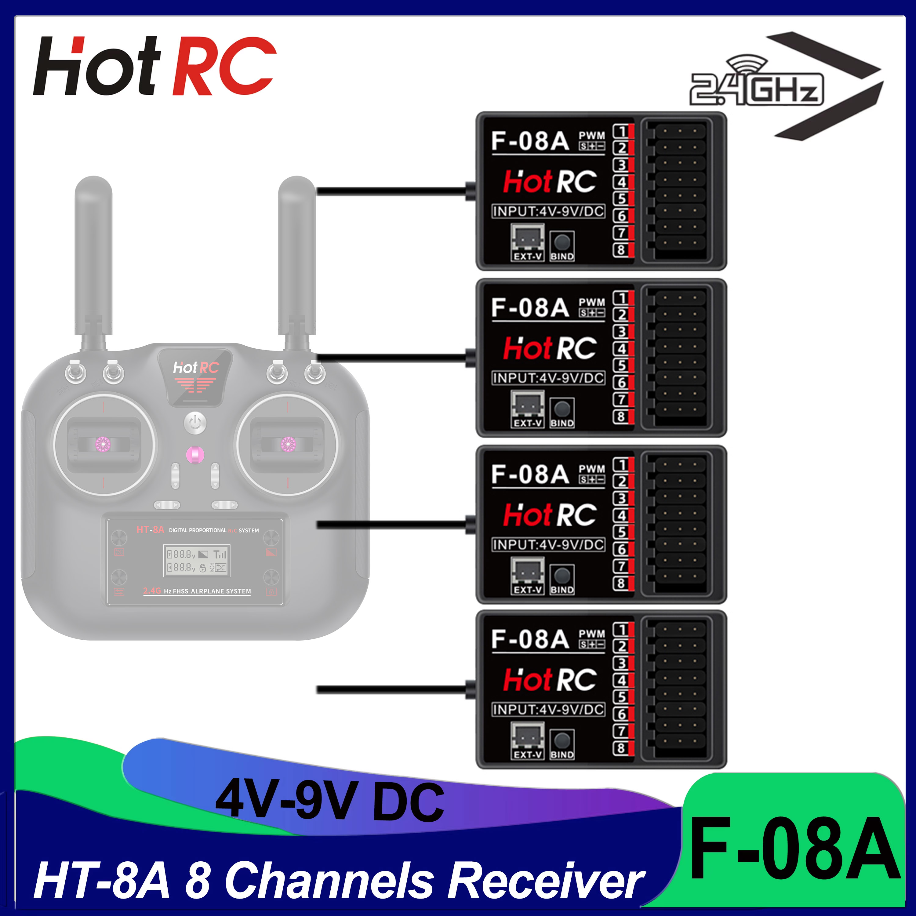 HOTRC RC Model Parts 8 Channel – Drone Rc Parts Bewertung und Preis