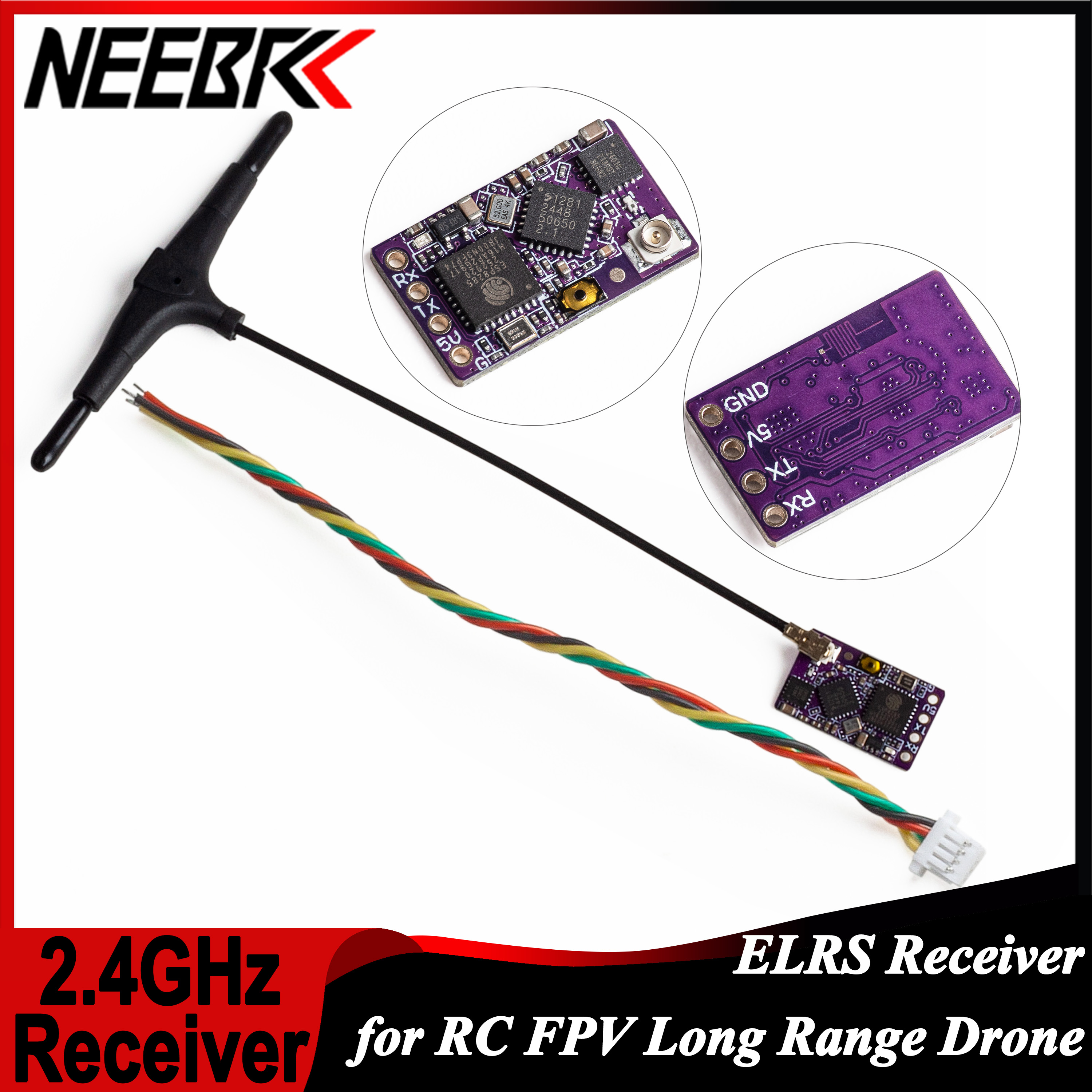 1/2/5/10PCS ELRS 2.4GHz RX Lon – Drone Rc Parts Bewertung und Preis