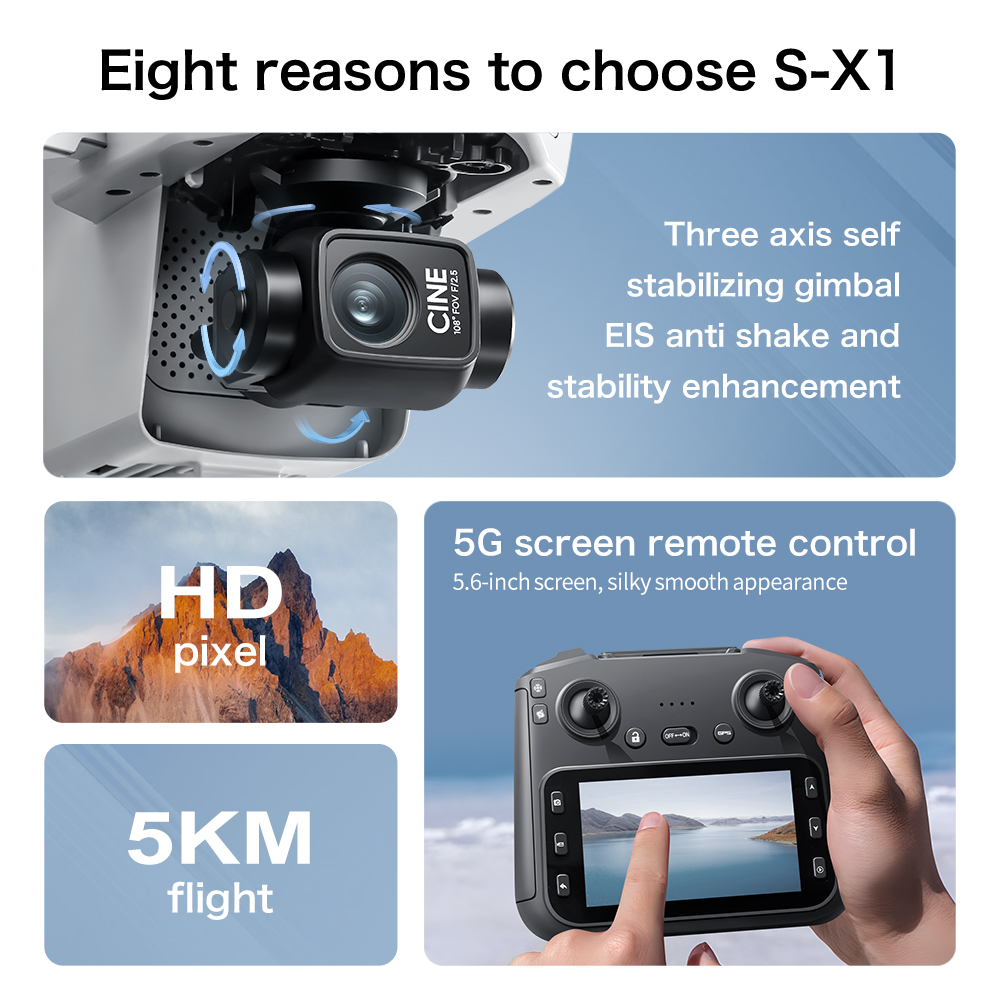 Lenovo S-X1 GPS Brushless FPV  – Drone X1 Rc Bewertung und Preis