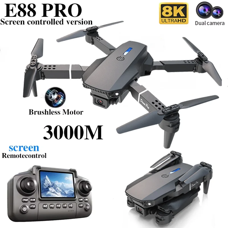 Professional E88 PRO Drone wit – Drone App Rc Fpv Bewertung und Preis