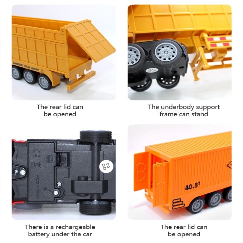 1/48 RC Container Truck Toy Ki – Drone Vera Rc Bewertung und Preis