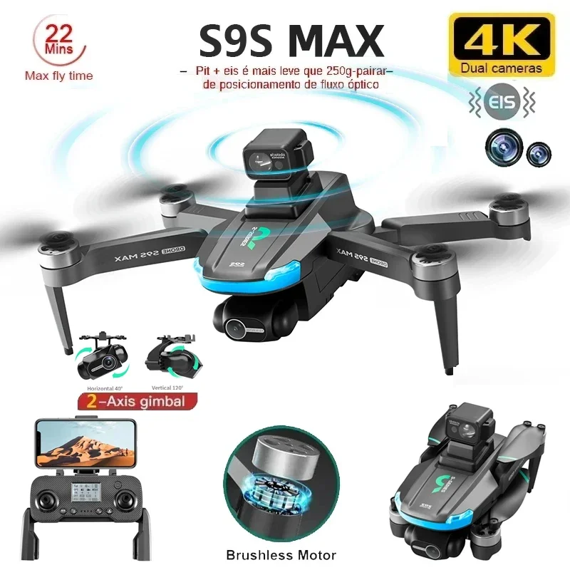 NEW S9S MAX MINI Drone 4K 2-Ax – Drone Kf Rc Bewertung und Preis