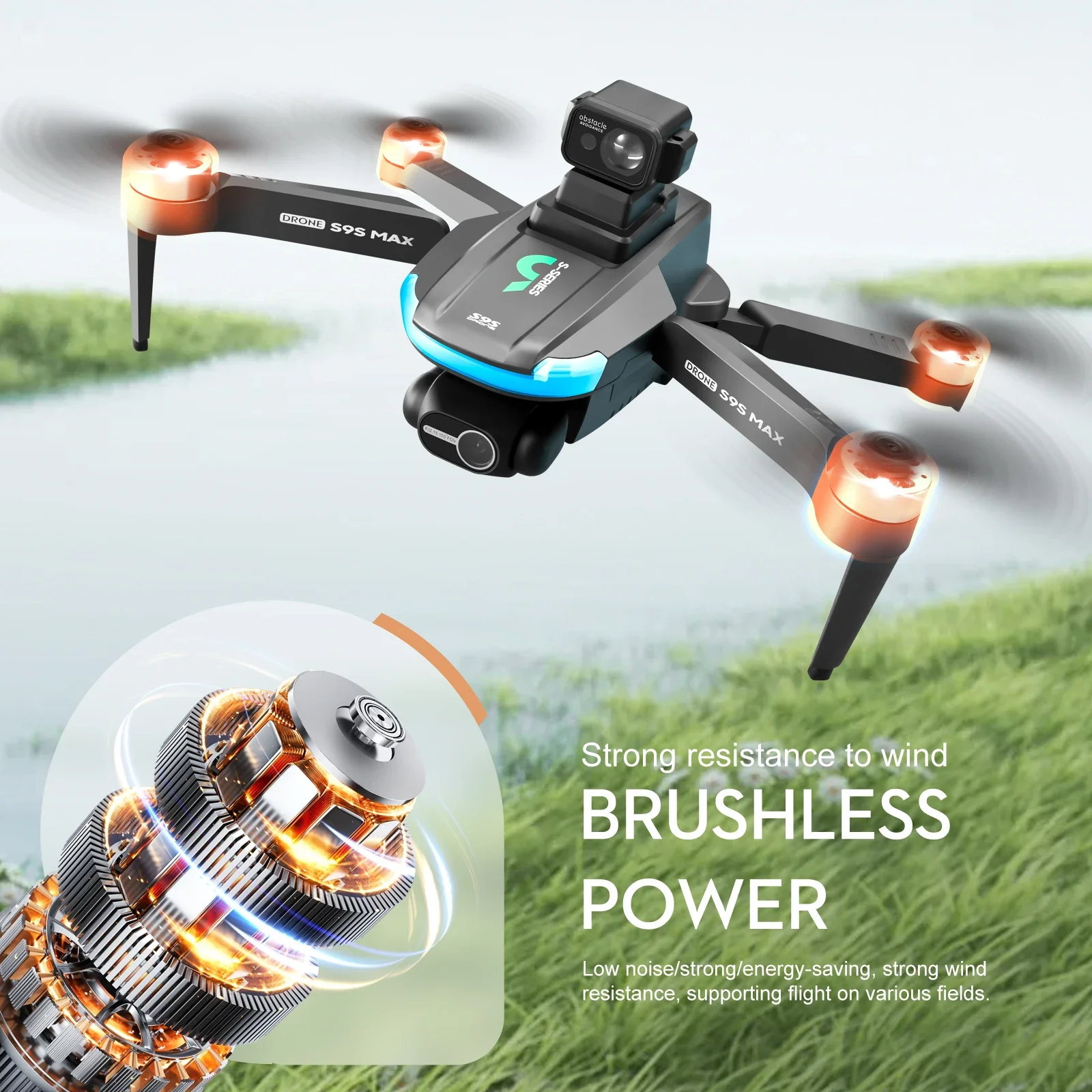 NEW S9S MAX MINI Drone 4K 2-Ax – Drone Kf Rc Bewertung und Preis