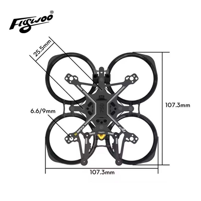 Flywoo Flylens 75 Frame Kit 1. – Fpv Racing Motor Bewertung und Preis