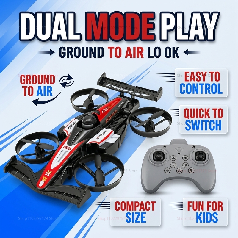 Mini Rc Flying Car 2.4G Remote – Rc Drone And Flying Car Bewertung und Preis