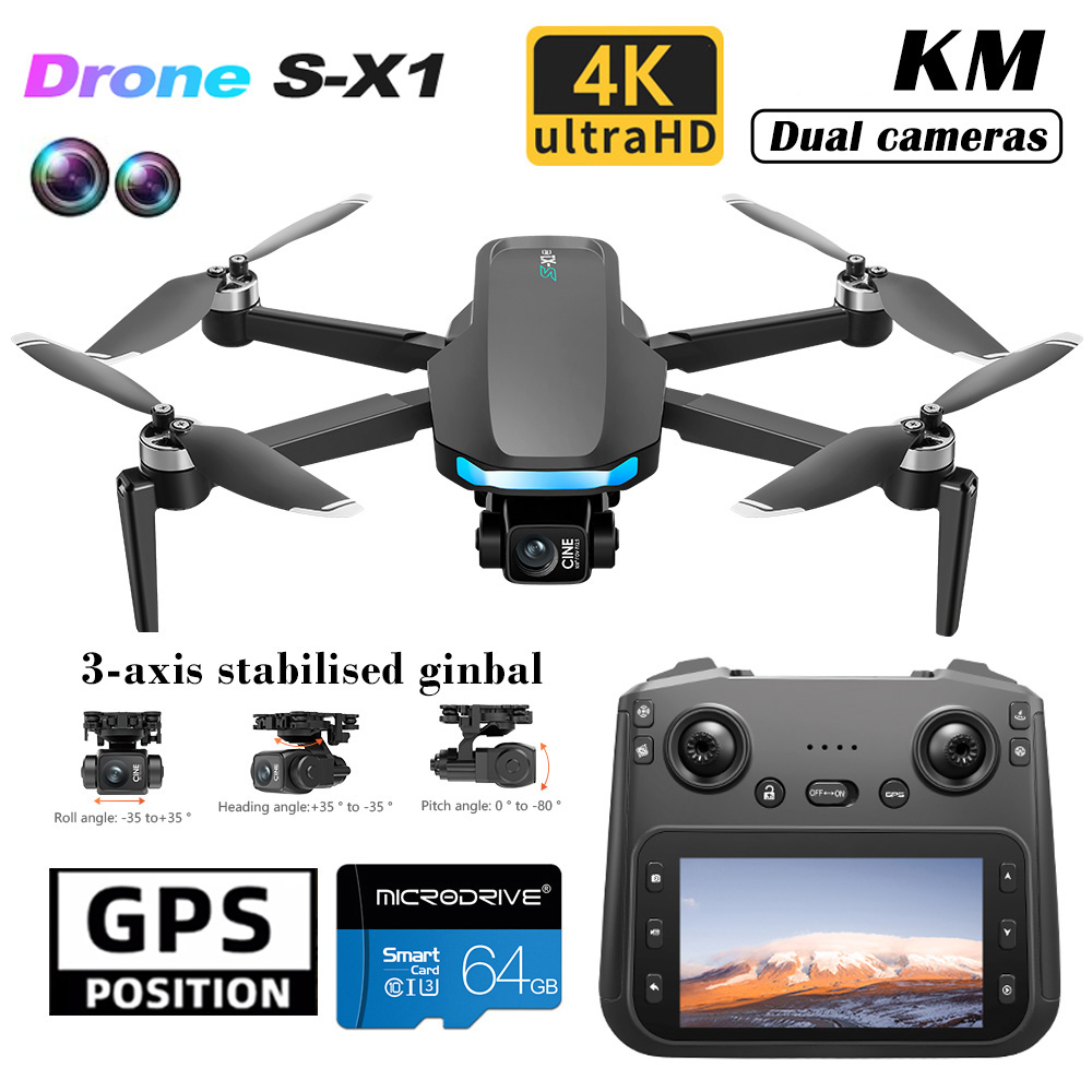 S-X1 New Drone with Screen 3-A – Drone X1 Rc Bewertung und Preis