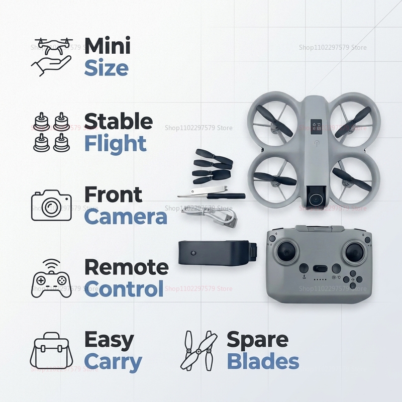 Mini Drone with 8K HD Camera F – Drone Vera Rc Bewertung und Preis