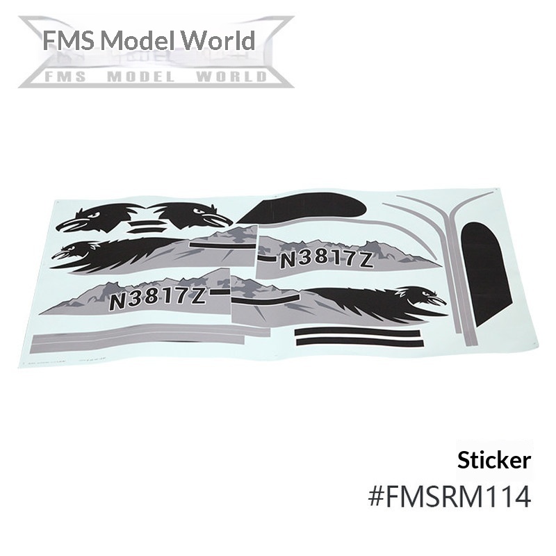 FMS RC Plane Decals For 1700mm – Plane Drone Rc Bewertung und Preis