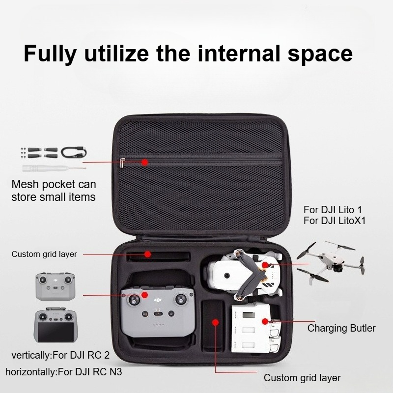 Travel Package Carrying Case F – Drone X1 Rc Bewertung und Preis