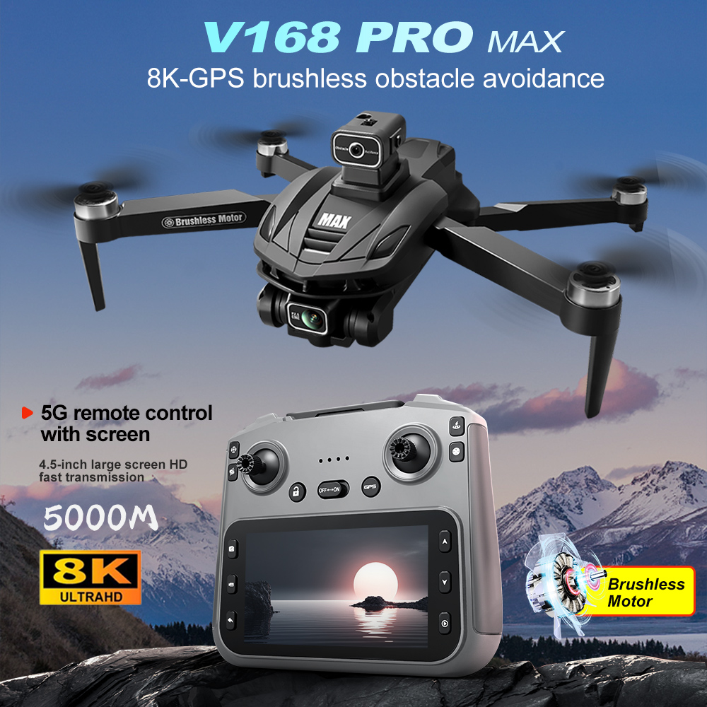 V168 PRO Max GPS Drone 8K Prof – Drone Kf Rc Bewertung und Preis