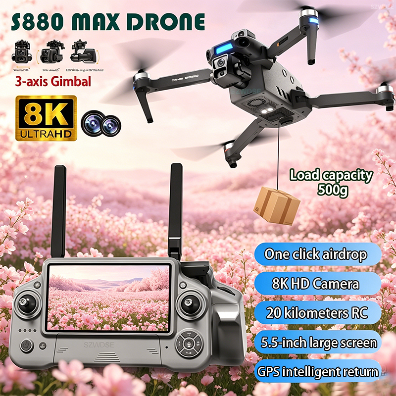 2026 New 8K Dual Camera Drone  – Drone Rc Team City Bewertung und Preis