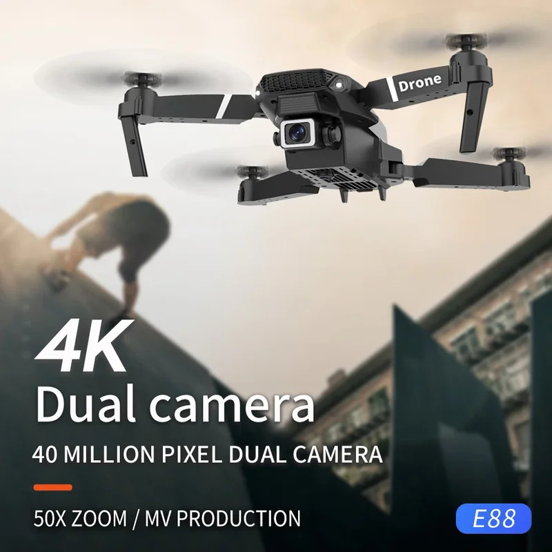 E88 ProIntelligent Folding Dro – Drone Rc Team City Bewertung und Preis