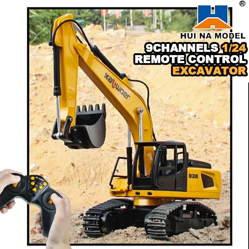 Huina Rc Excavator 1/24 9Ch Re – Drone Vera Rc Bewertung und Preis