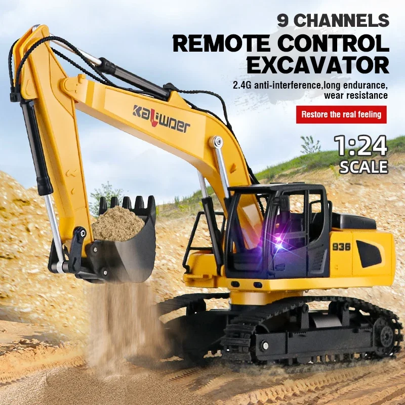 Huina Rc Excavator 1/24 9Ch Re – Drone Vera Rc Bewertung und Preis