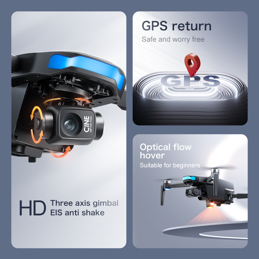 Lenovo S-X1 GPS Drone 8K HD pr – Drone X1 Rc Bewertung und Preis