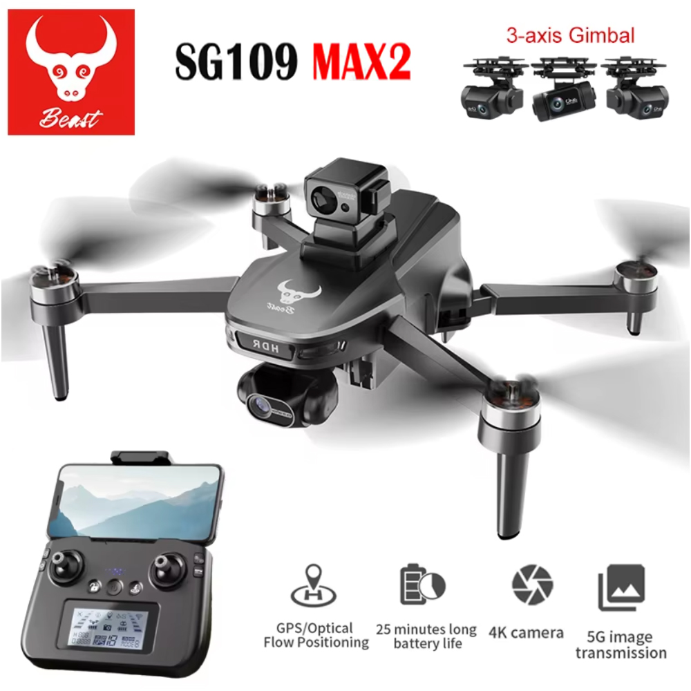 SG109 MAX2 Professional FPV 8K – Drone App Rc Fpv Bewertung und Preis