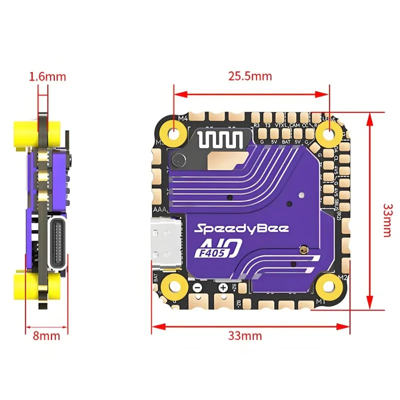 SpeedyBee F405 AIO Flight Cont – Drone Rc2 Bewertung und Preis