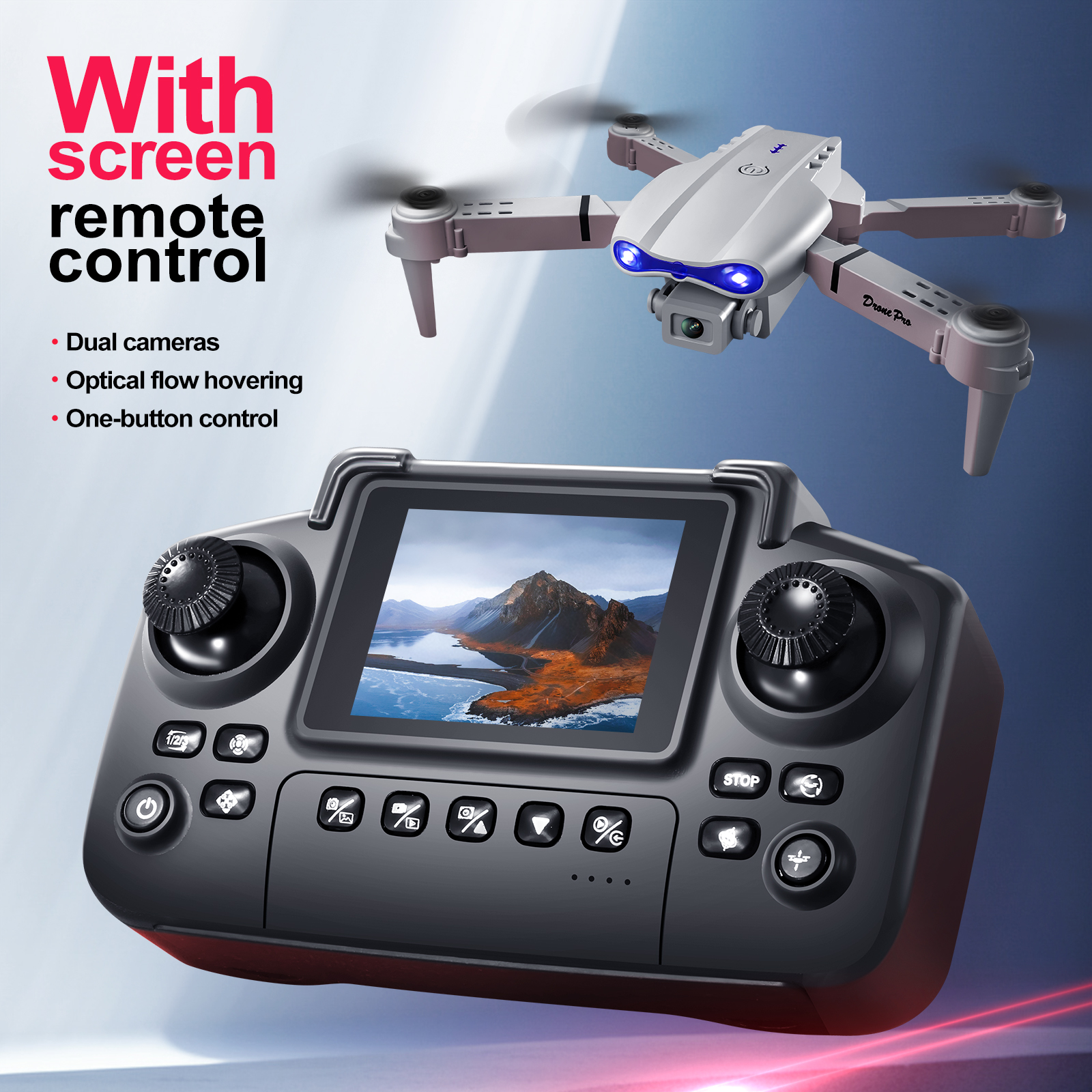 2025 New E88 E99 Upgraded Dron – Drone App Rc Fpv Bewertung und Preis