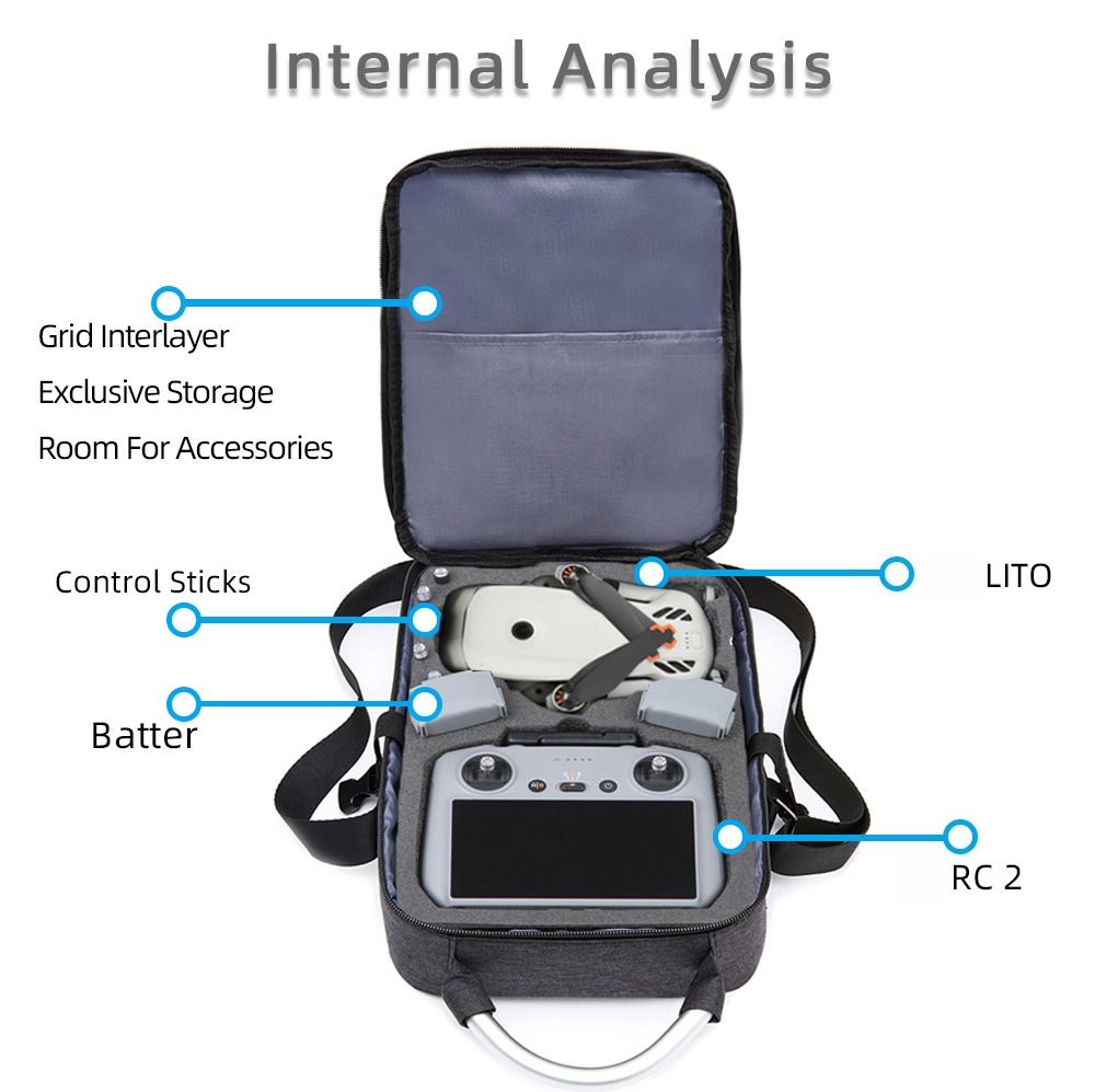 For DJI Lito X1 Organizer Bag  – Drone X1 Rc Bewertung und Preis