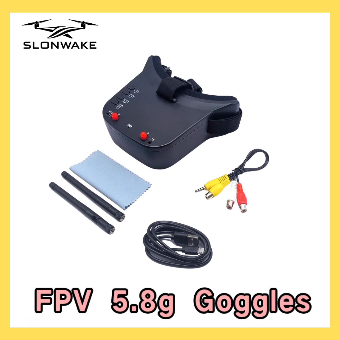SLONWAKE 5.8G 48CH FPV 400mw V – Drone With Rc Controller Bewertung und Preis
