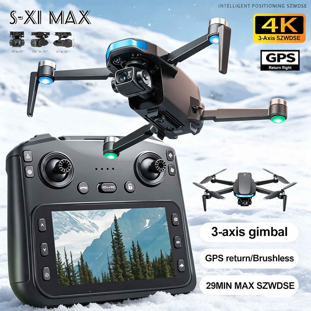 New S-X1 MAX Drone GPS 8K Prof – Drone Rc Team City Bewertung und Preis