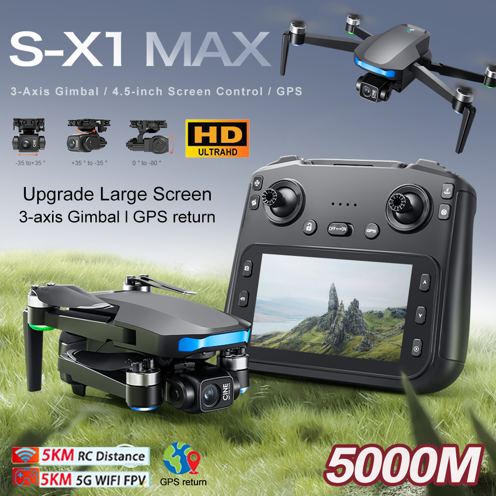 New S-X1 MAX Drone GPS 8K Prof – Drone Rc Team City Bewertung und Preis