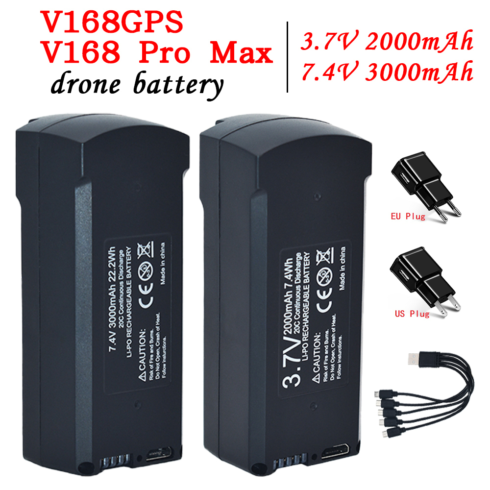 GPS V198 7.4V 3000mAh Battery  – Drone Rc Pro 2 Bewertung und Preis
