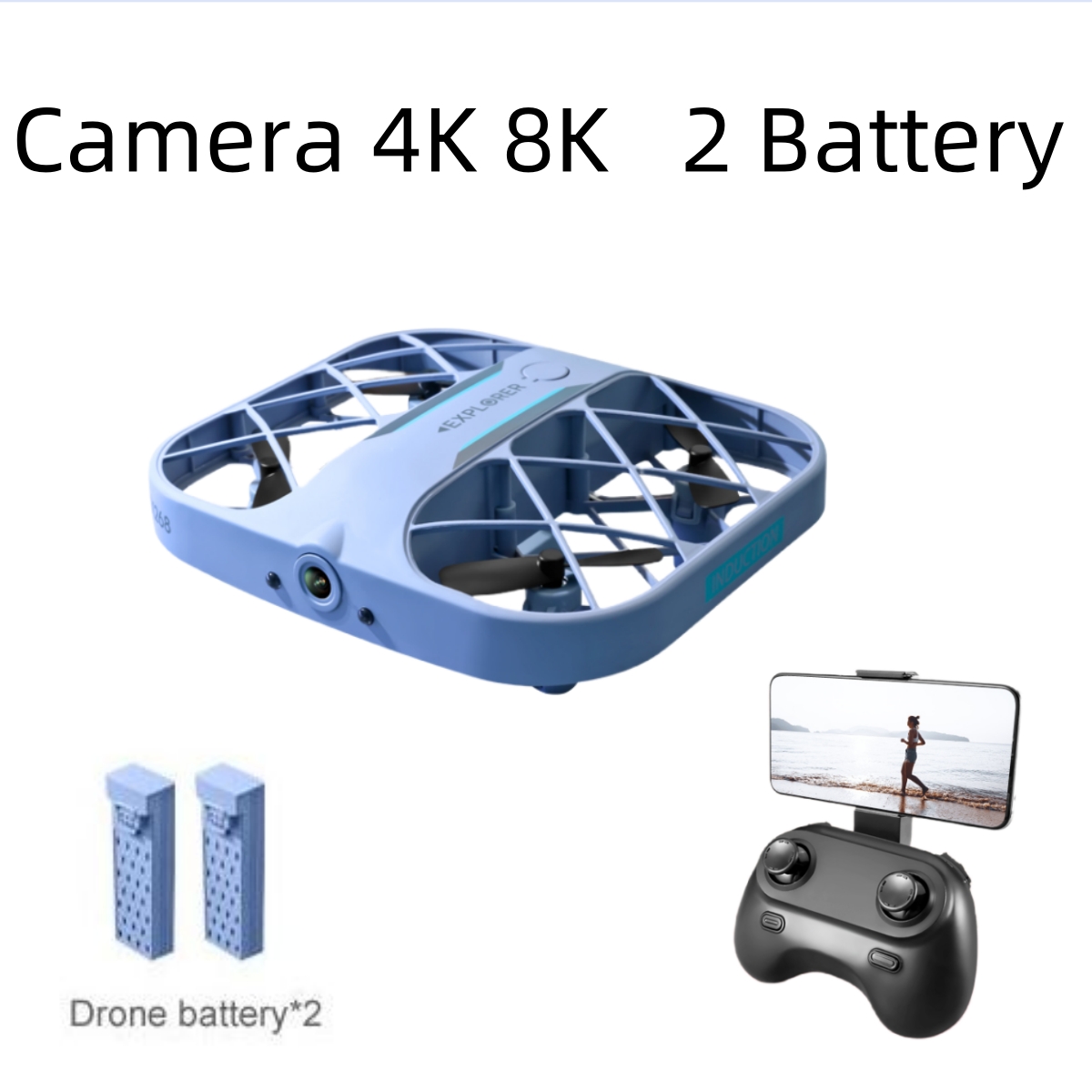 JJRC H107 FPV RC Drone with 2  – Drone App Rc Fpv Bewertung und Preis