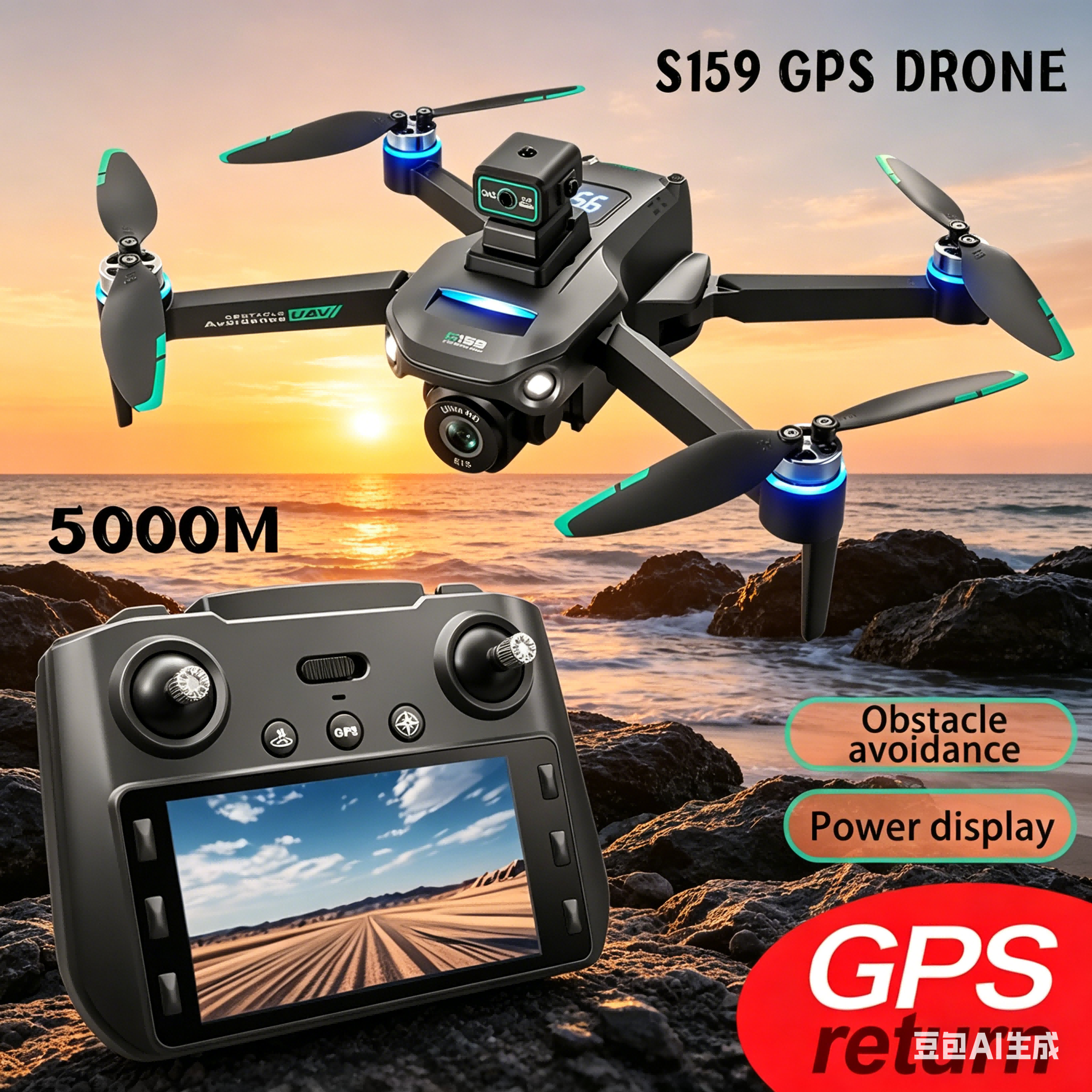 S159 GPS Drone 4K Profesional  – Drone App Rc Fpv Bewertung und Preis