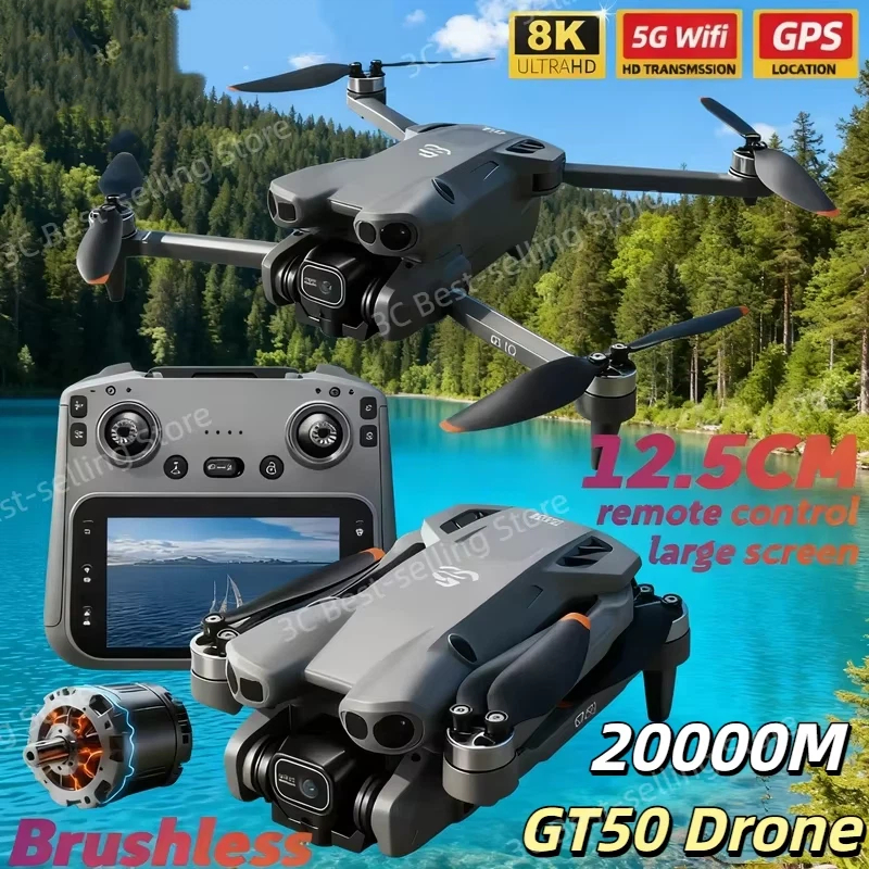 GT50 Mini Drone Dual Camera 8K – Rc Drone E88 Bewertung und Preis